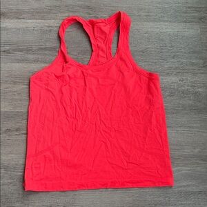 lulu Women’s Racerback Tank Top - Bright Coral Pink